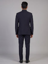 Navy mens imperial embellished jodhpuri suit