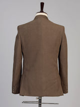 Brown mens floral zardosi jodhpuri suit