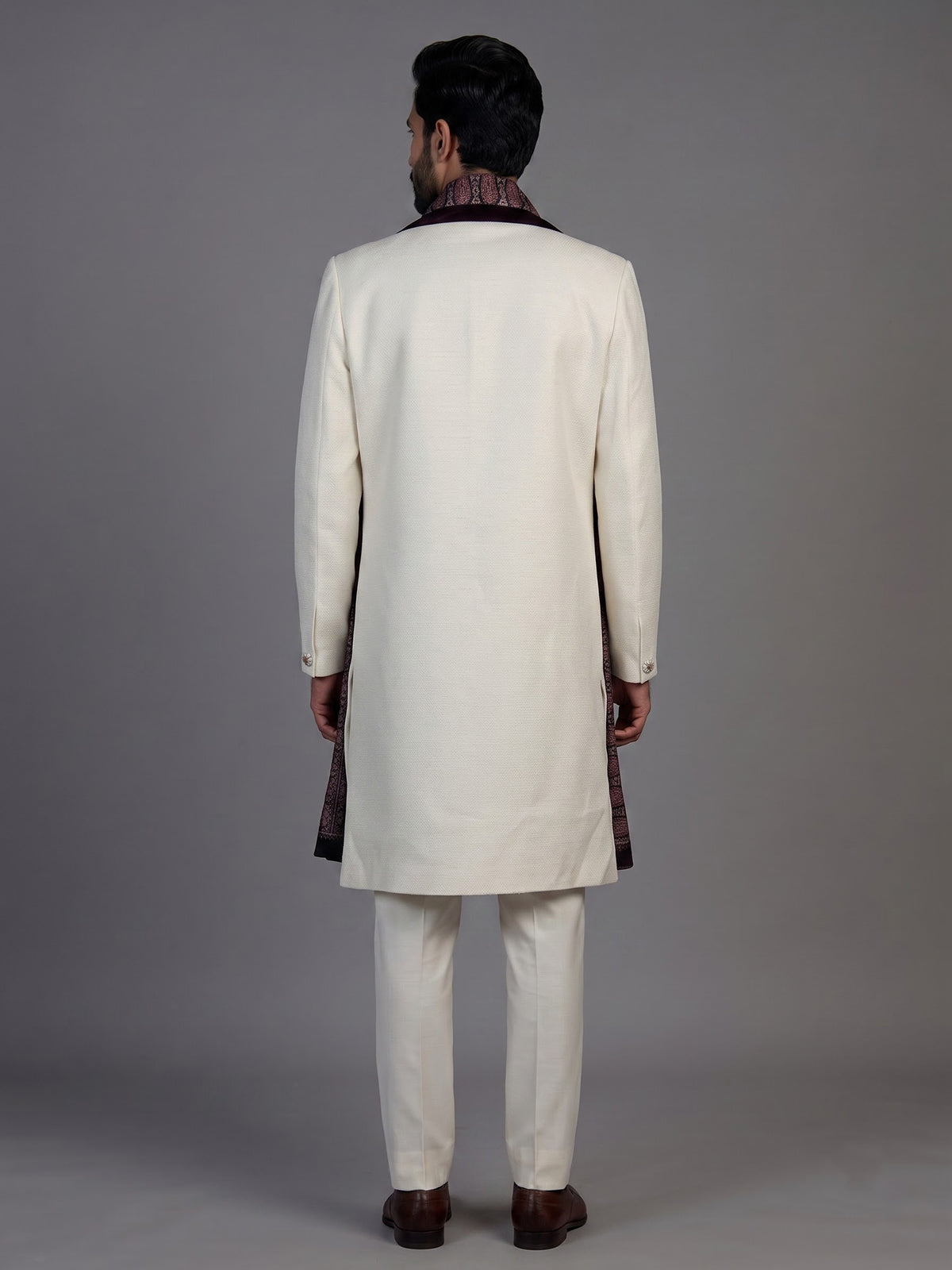 Off white mens regal elephant indo western