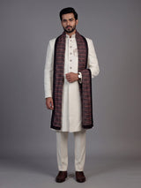 Off white mens regal elephant indo western