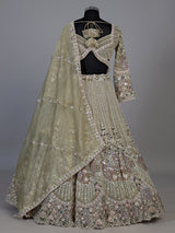 Mehendi green peacock women lehenga choli