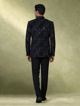 Navy blue premium  mens  indo western