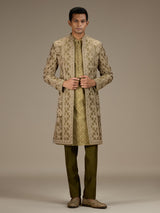 Mehendi mens premium indo western jacket