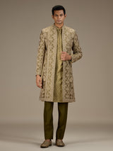 Mehendi mens premium indo western jacket