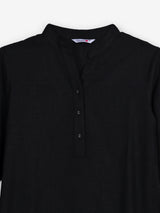Black womens elegant short kurti
