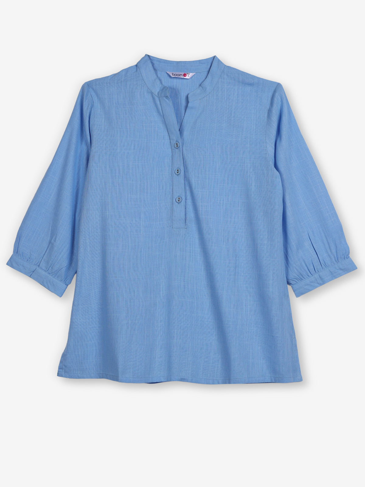 Sky blue womens breezy short kurti
