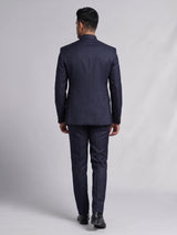 Navy blue heritage mens jodhpuri suit