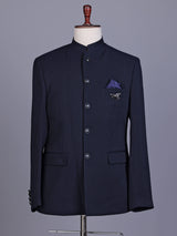 Blue statement mens jodhpuri suit