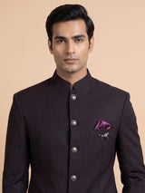 Black classic mens jodhpuri suit