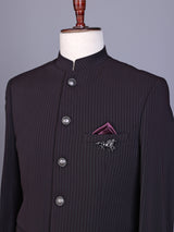 Black classic mens jodhpuri suit