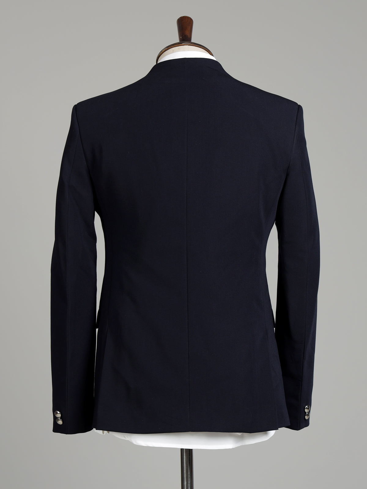 Midnight mens blue terry rayon clasp detail jodhpuri suit