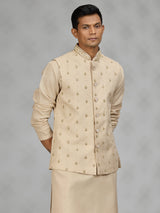 Light gold regal mens waistcoat set