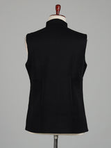 Black royal mens waistcoat