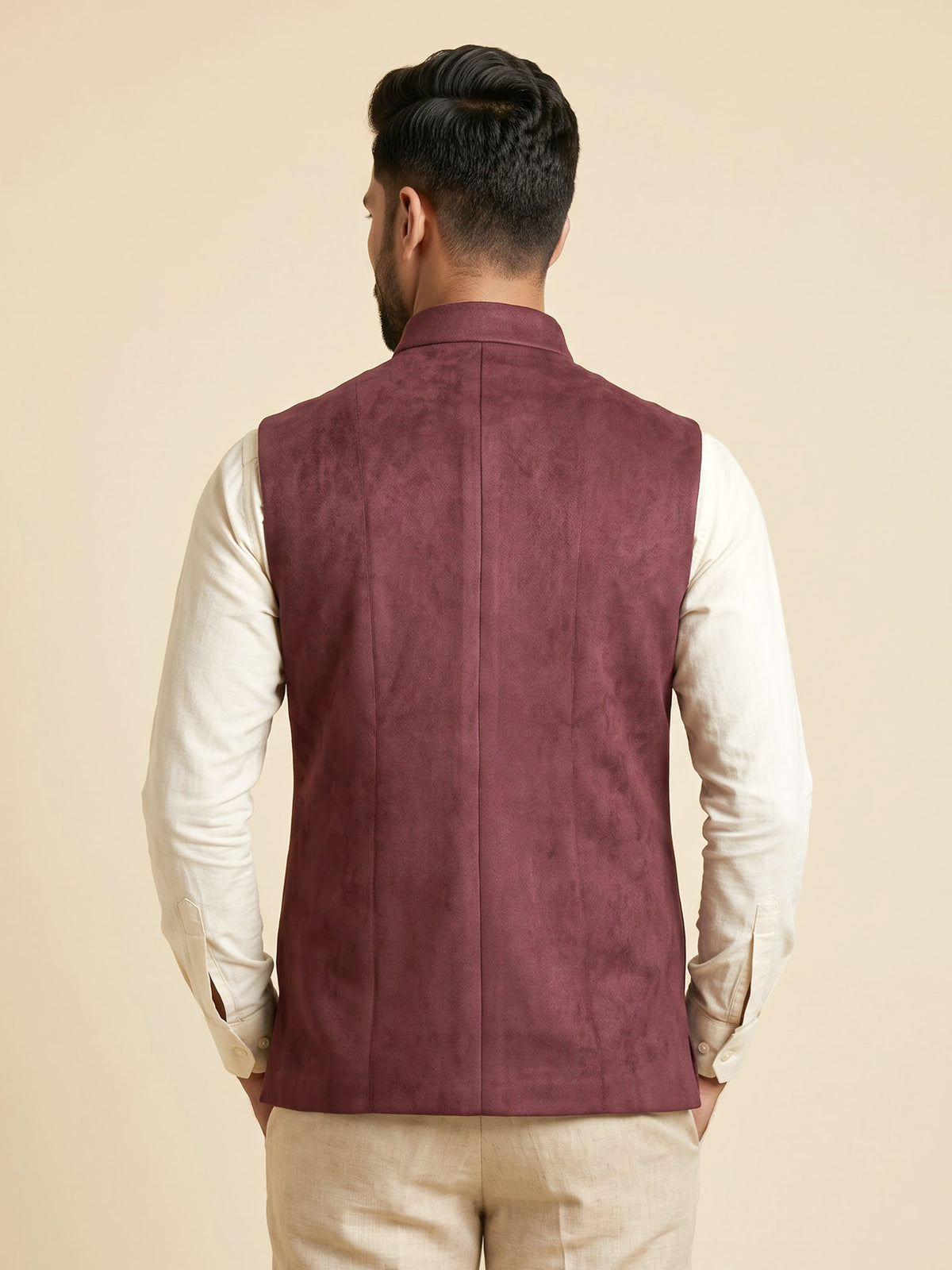 Wine heritage mens waistcoat