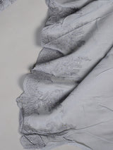 Grey mirrorwork botanical jaal women pant suit