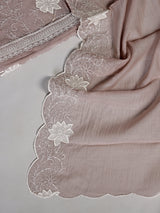Dusty lavender zardosi vine women pant suit