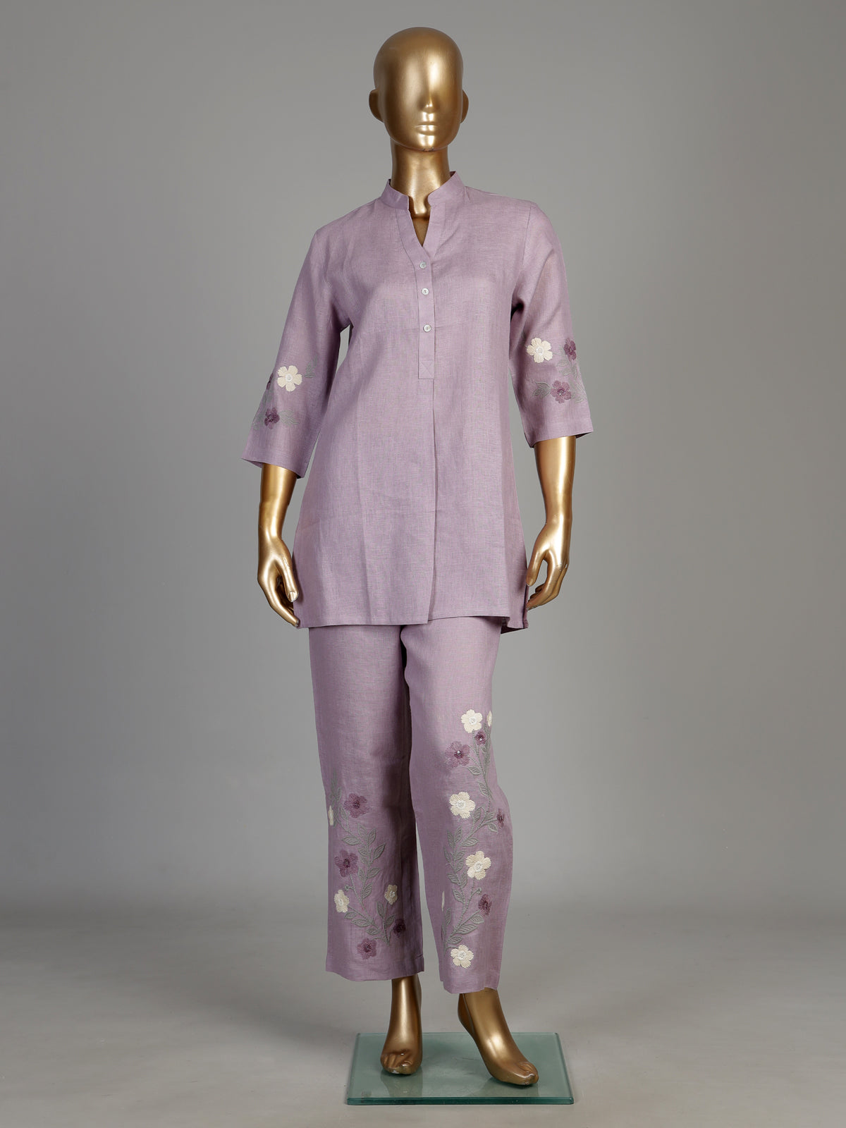 Lavender meadow floral women co-ord set