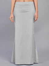 Grey lycra cotton saree shaper