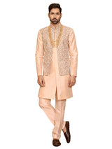 Stunning peach waistcoat set